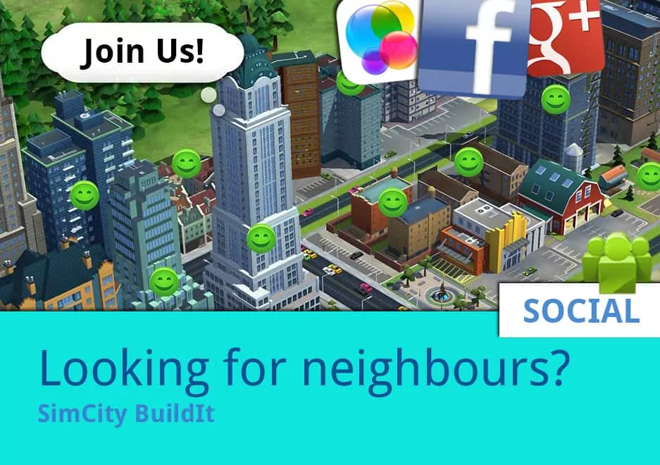 Looking for neighbours? SimCity BuildIt Group List